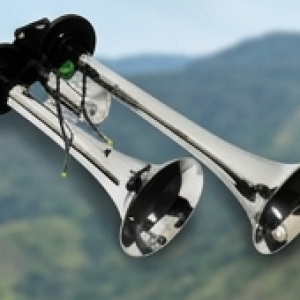 Corneta De Aire Doble Con Valvula 12-24V